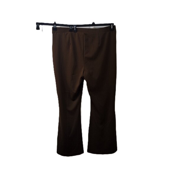 Christian Siriano: Pull-on Wide Leg Pants, Size 2X, Olive Green - Picture 3 of 8